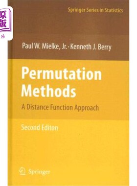 海外直订Permutation Methods: A Distance Function Approach 置换法：距离函数法