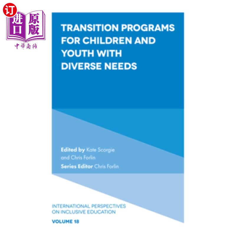 海外直订Transition Programs for Children and Youth with Diverse Needs 有不同需要的儿童和青少年过渡计划