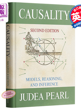 Causality 英文原版 朱迪亚·珀尔：因果律 Judea Pearl 数学【中商原版】
