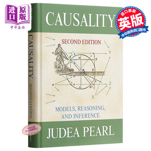 Causality 英文原版 朱迪亚·珀尔：因果律 Judea Pearl 数学【中商原版】