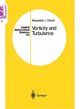 海外直订Vorticity and Turbulence 涡度和湍流