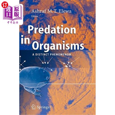 海外直订Predation in Organisms: A Distinct Phenomenon 生物捕食：一种独特的现象