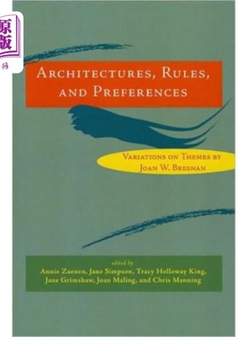 海外直订Architectures, Rules, and Preferences 体系结构、规则和首选项