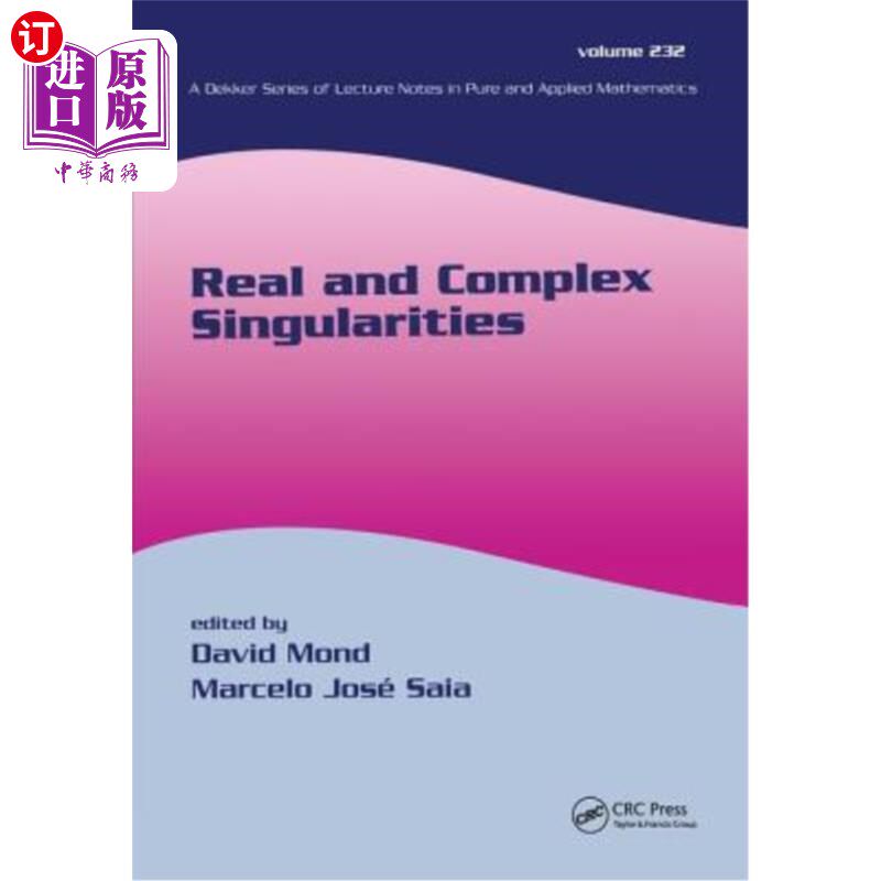 海外直订Real and Complex Singularities: The Sixth Workshop at Sao Carlos 真实和复杂奇点:第六次讲习班在圣卡洛斯
