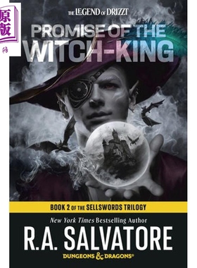 预售 女巫王的承诺 龙与地下城 雇佣兵三部曲 第二部 Promise of the Witch King 英文原版 RA Salvatore【中商原版】
