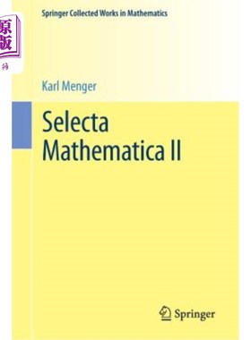 海外直订Selecta Mathematica II 数学精选二