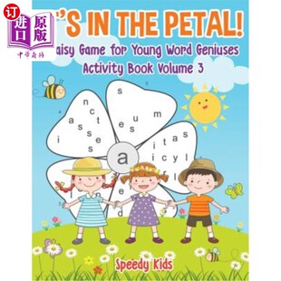 海外直订It Young Volume Word Geniuses Petal Game 雏菊 在花瓣里 年轻词汇天才 the Daisy for Book Activity