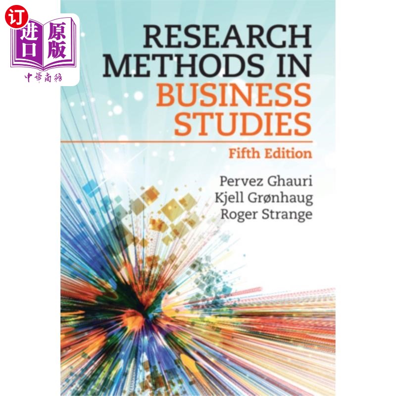 海外直订Research Methods in Business Studies 商业研究中的研究方法