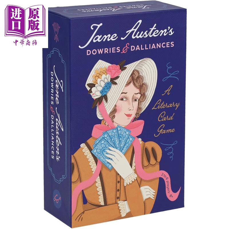 简奥斯汀的嫁妆与调情 文学卡牌游戏 Jane Austens Dowries Dalliances 英文原版【中商原版】