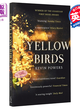 现货 【中商原版】黄鸟(纽约时报榜单）英文原版小说 The Yellow Birds Kevin Powers Sceptre