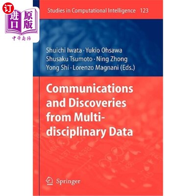 海外直订Communications and Discoveries from Multidisciplinary Data 多学科数据的交流与发现