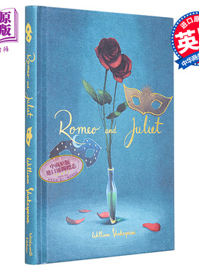预售 经典小说收藏版系列 莎士比亚 罗密欧与朱丽叶 英文原版 Wordsworth Collectors Editions Romeo and Juliet【中商原版】