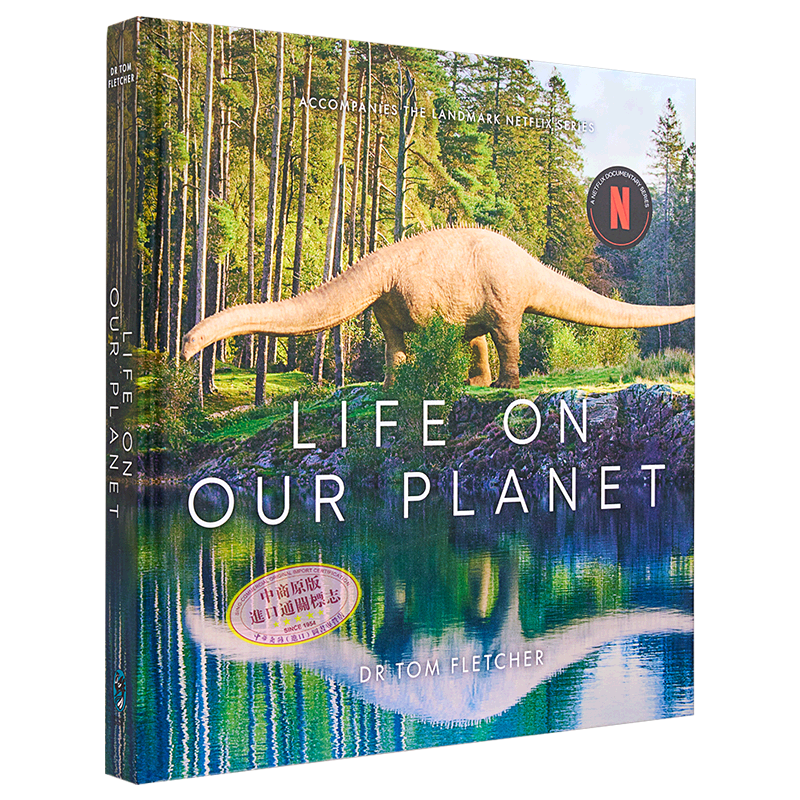 现货 星球生灵 我们星球上的生命 Netflix 里程碑式剧集 摩根 Dr Tom Fletcher 英文原版 Life on our Planet【中商原版】