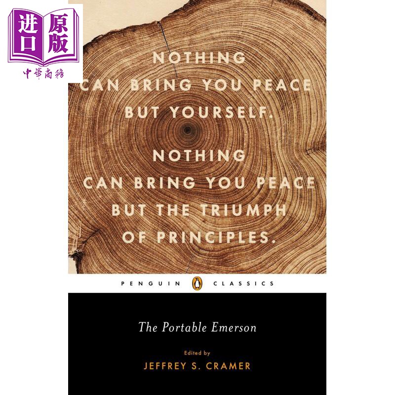 英文原版 拉尔夫·瓦尔多·爱默生:随笔集 ralph waldo emerson【中商