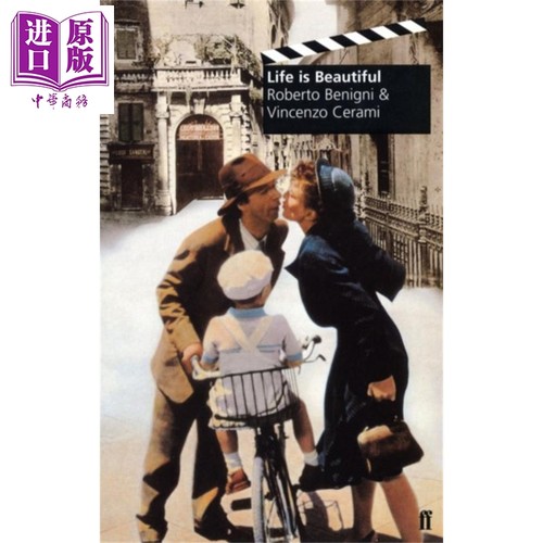 罗伯托 贝尼尼 美丽人生 Life is Beautiful 英文原版 Roberto Benigni 电影小说 现代 文学 戏剧【中商原版】