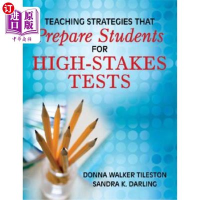 海外直订Teaching Strategies That Prepare Students for High-Stakes Tests 让学生为高风险测试做好准备的教学策略