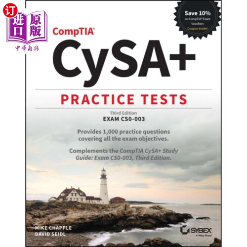 海外直订CompTIA CySA+ Practice Tests CompTIA CySA+实践测试