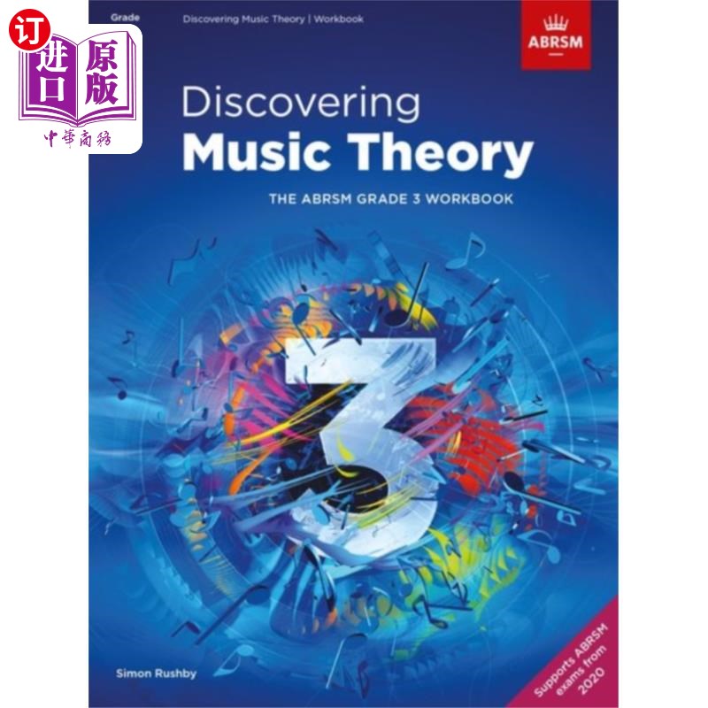 海外直订Discovering Music Theory, The ABRSM Grade 3 Work... 《发现乐理》，英国皇家音乐学院三级练习册