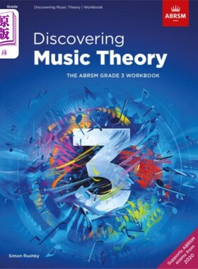 海外直订Discovering Music Theory, The ABRSM Grade 3 Work... 《发现乐理》，英国皇家音乐学院三级练习册