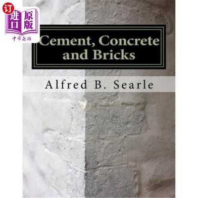 海外直订Cement, Concrete and Bricks: Bricklaying and Masonry 水泥，混凝土和砖:砌筑和砌筑