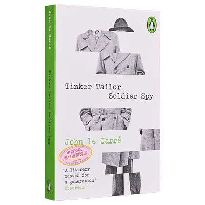 预售 企鹅经典犯罪推理系列 锅匠 裁缝 士兵 间谍 JOHN LE CARRE 英文原版 Tinker Tailor Soldier Spy【中商原版】