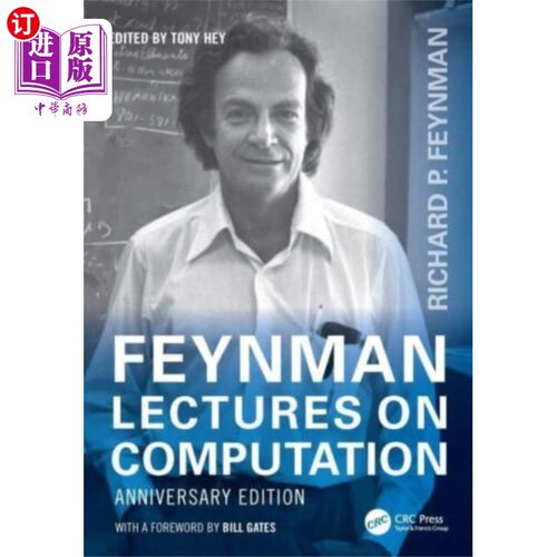 海外直订Feynman Lectures on Computation 费曼计算讲座