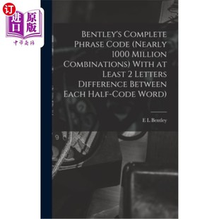 Code Million Phrase 本特利 近10 海外直订Bentley Least nearly Complete With Combinations 1000 完整短语代码