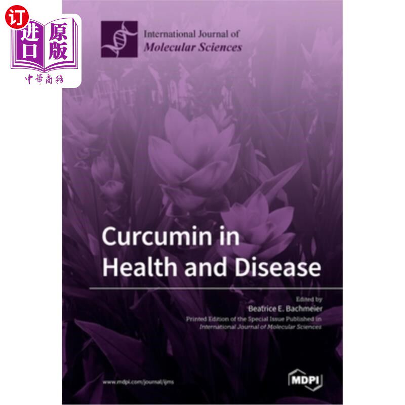 海外直订医药图书Curcumin in Health and Disease 姜黄素在健康和疾病中的作用