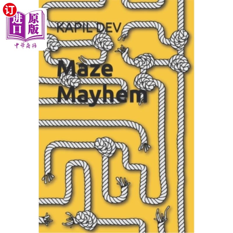 海外直订Maze Mayhem: Unleash Your Damn Genius 迷宫混乱：释放你该死的天才
