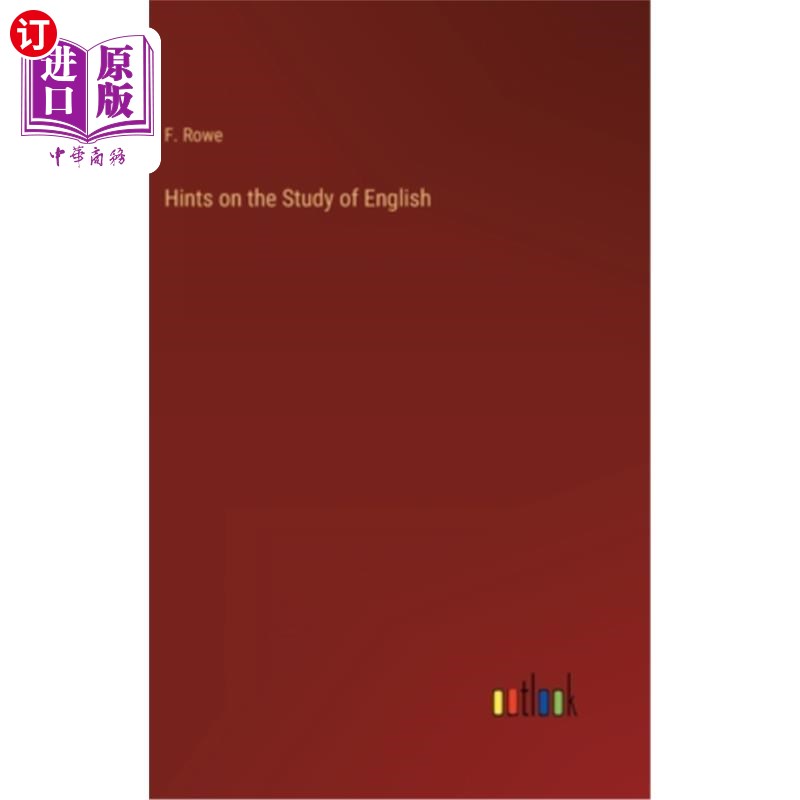 海外直订Hints on the Study of English 英语学习提示