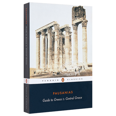 【中商原版】希腊志1 英文原版 Guide to Greece (Volume I): Central Greece  Pausanias  Penguin Classics