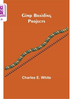 海外直订Gimp Braiding Projects Gimp编织项目