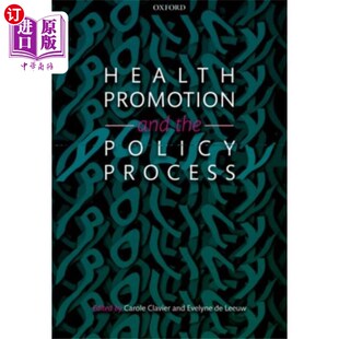 海外直订医药图书Health Promotion and the Policy Process 健康促进和政策进程