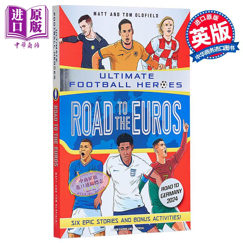 预售 足球英雄系列 通往2024年欧洲杯之路收集 Road to the Euros Ultimate Football Heroes 英文原版 Matt Oldfield【中商原版】
