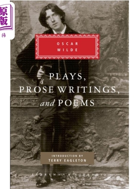 王尔德戏剧 散文和诗歌 Terry Eagleton作序 Plays Prose Writings and Poems 英文原版 Oscar Wilde【中商原版】