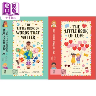 The 中商原版 Words Draws 2册 that Book Little 英文原版 Annelies Matter词汇小书 Love宠爱小书