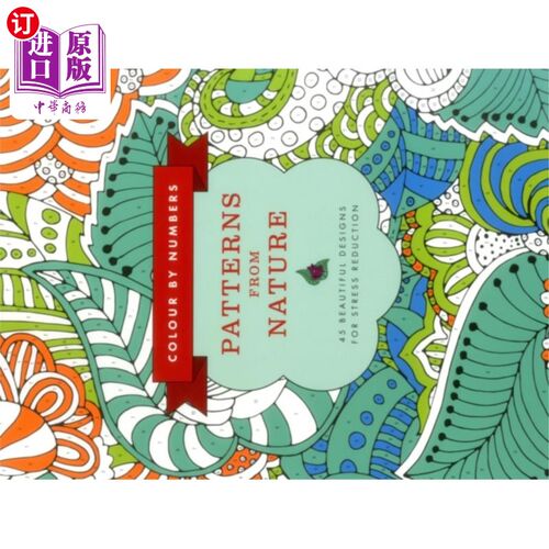 海外直订Colour by Numbers: Patterns from Nature 由数字着色:来自自然的模式