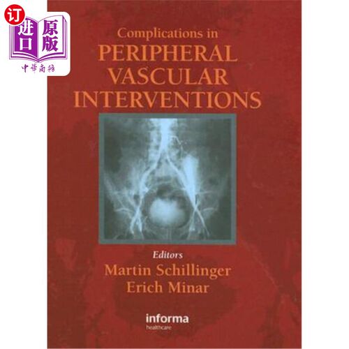 海外直订医药图书Complications in Peripheral Vascular Interventions 外周血管介入治疗的并发症