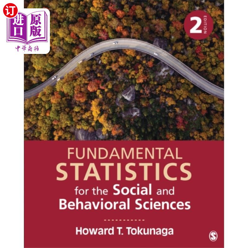 海外直订Fundamental Statistics for the Social and Behavi... 《社会与行为科学基础统计学