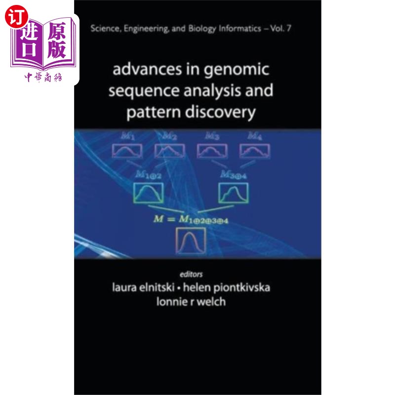 海外直订Advances In Genomic Sequence Analysis And Patter... 基因组序列分析与模式发现进展
