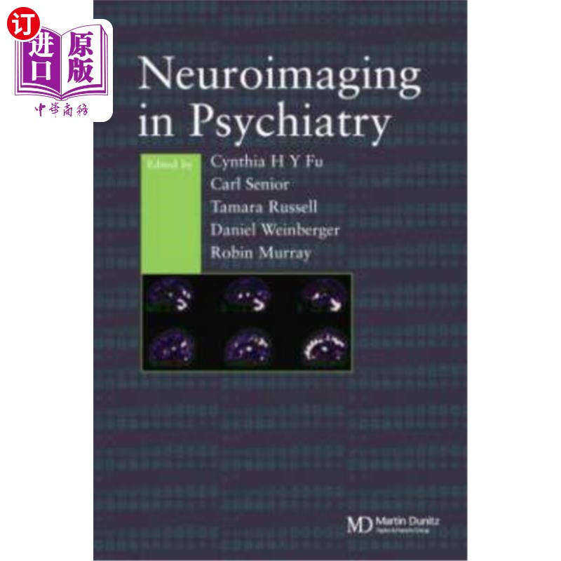 海外直订医药图书Neuroimaging in Psychiatry 精神病学中的神经影像学