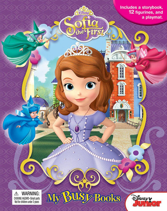 【中商原版】英文原版 my busy book : disney sofia the first