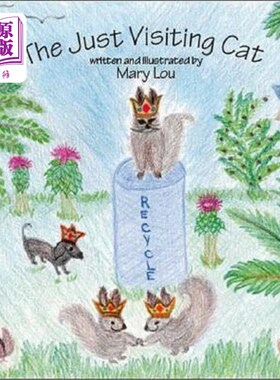 海外直订The Just Visiting Cat 刚到访的猫