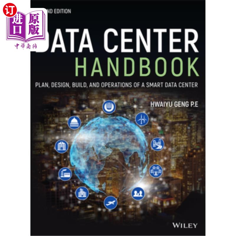 预售海外直订Data Center Handbook: Plan, Design, Build, and Operations of a Smart Data Center数据中心手册:智能数据中心