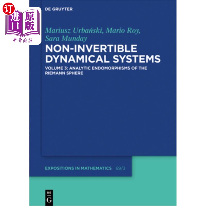 海外直订Analytic Endomorphisms of the Riemann Sphere 黎曼球的解析自同态