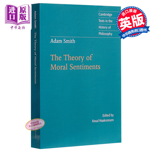 【中商原版】亚当·斯密：道德情操论（剑桥政治思想史经典文本丛书）英文原版 Adam Smith: The Theory of Moral Sentiments