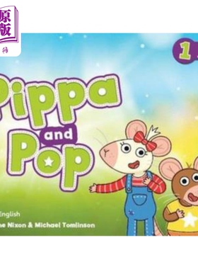 Pippa and Pop Level 1 Pupils Book with Digital Pack 剑桥幼儿英语学生书级别1 英文原版 学龄前儿童幼教启蒙【中商原版】