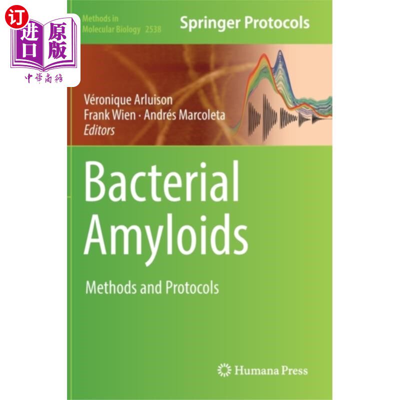 海外直订Bacterial Amyloids 细菌的淀粉