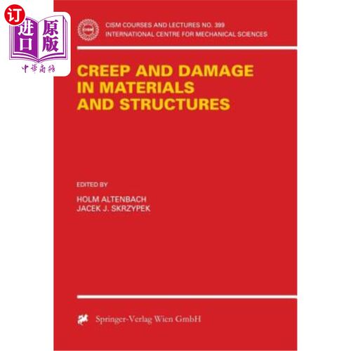 海外直订医药图书Creep and Damage in Materials and Structures 材料和结构中的蠕变和损伤