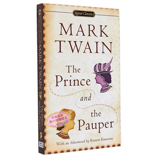 【中商原版】王子与乞丐 英文原版 经典文学 The Prince And The Pauper (Signet Classics) Mark Twain